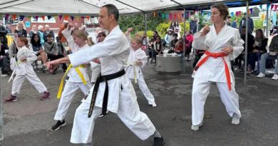 Rustad Karate på Bogerud Torgfest